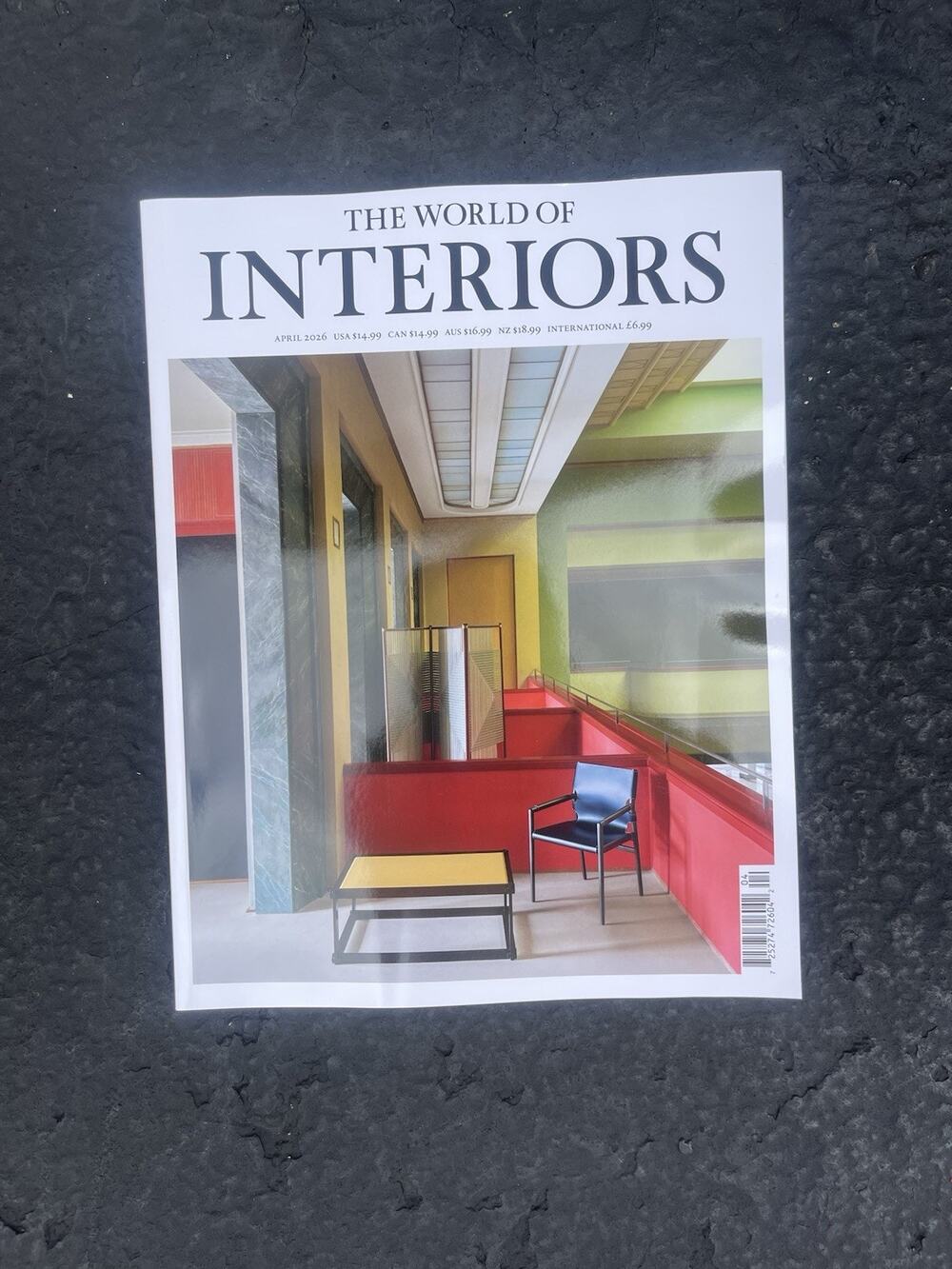 THE WORLD OF INTERIORS MAGAZINE - APRIL 2026 - BRAND NEW